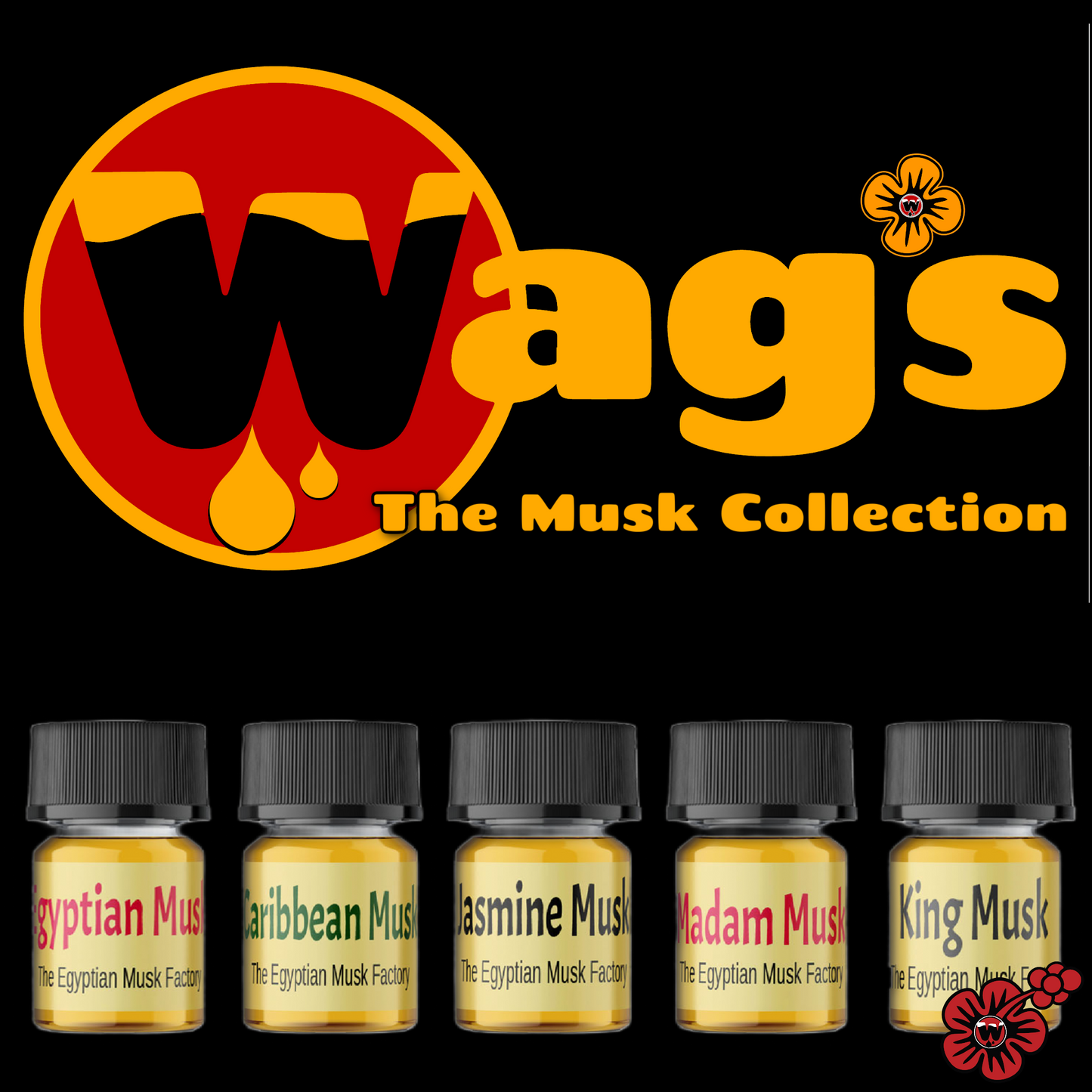 The Musk Collection Sample Set - 7 Premium Scents