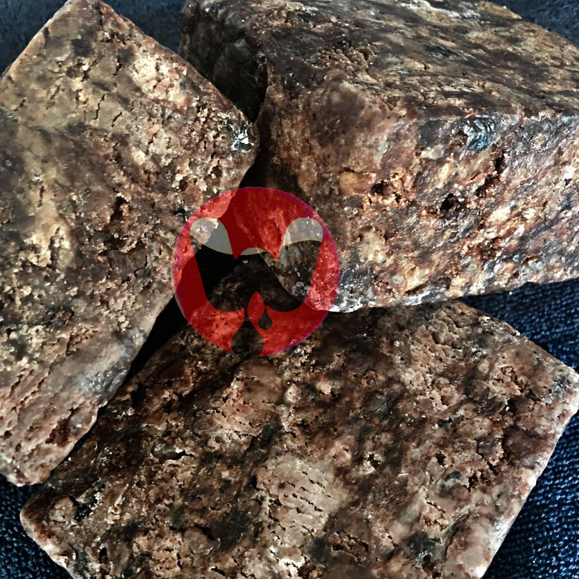 Raw (Fair Trade) African Black Soap, Wildcrafted, All Natural and Unscented