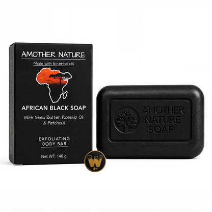 African Black Soap w/ Shea Butter, Rosehip, Patchouli