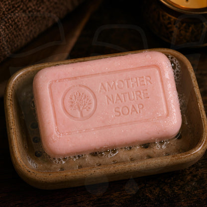 Goats Milk Soap w/ Oatmeal, Honey, Rose