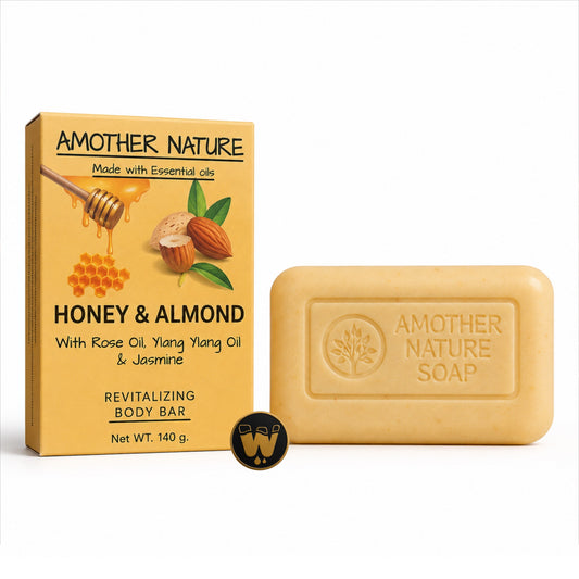 Honey & Almond Soap w/ Rose, Ylang Ylang, Jasmine