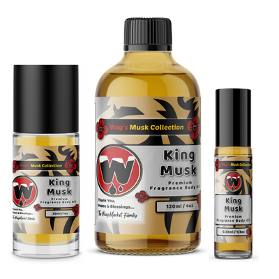 King Musk Premium Fragrance Body Oil