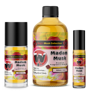 Madam Musk Premium Fragrance Body Oil