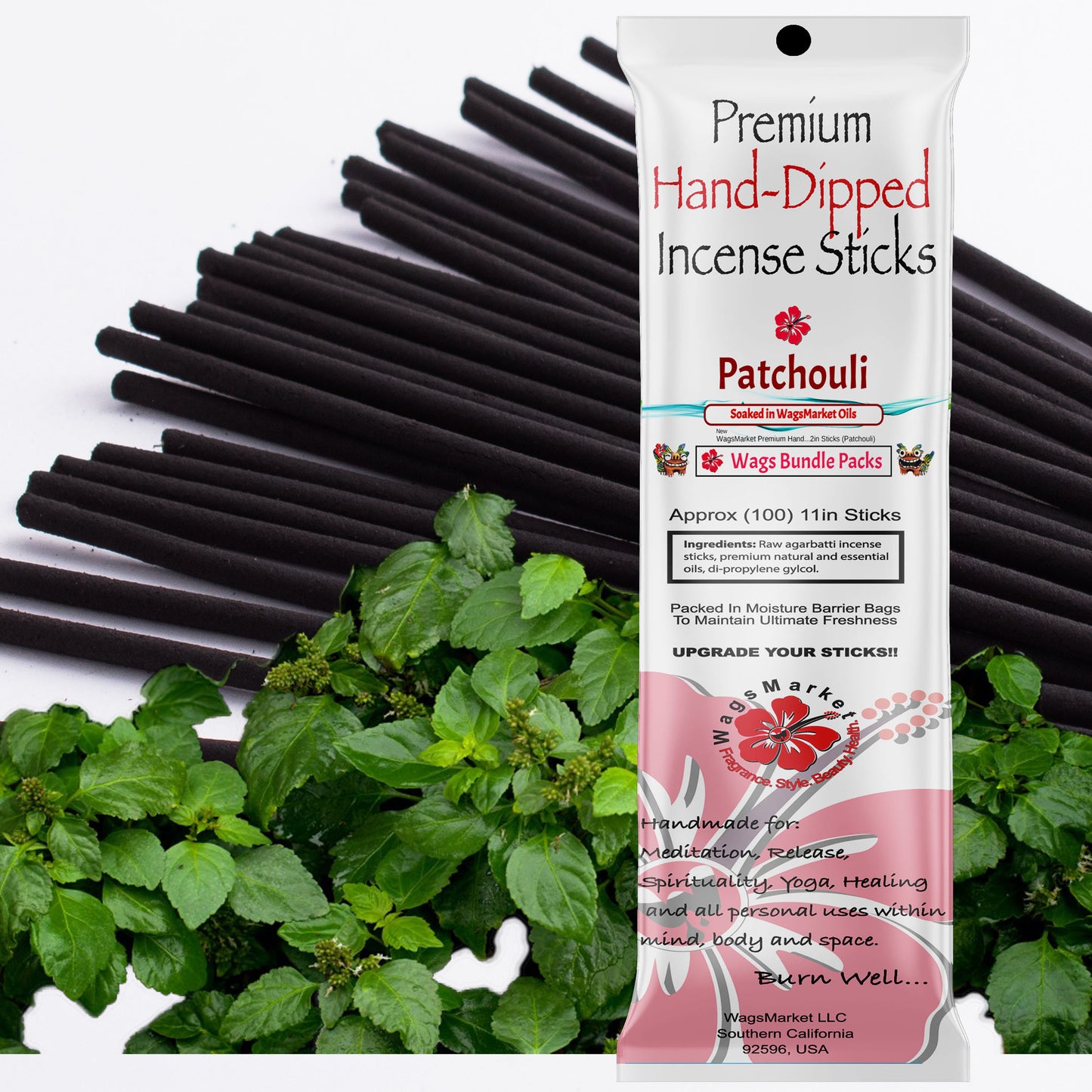 Premium Hand-Dipped Incense Sticks