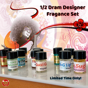Designer Fragrance Set 1/2 Dram (5) Count - Women's