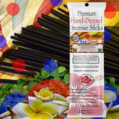 NAG CHOULI - Premium Hand Dipped Incense Sticks *Limited Edition Scent