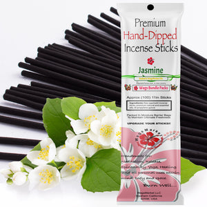 Jasmine - Premium Hand-Dipped Incense Sticks