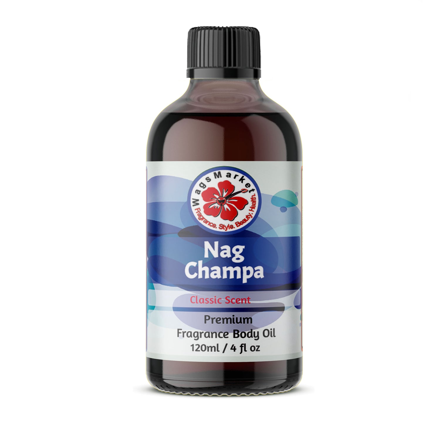 Nag Champa Premium Fragrance Body Oil